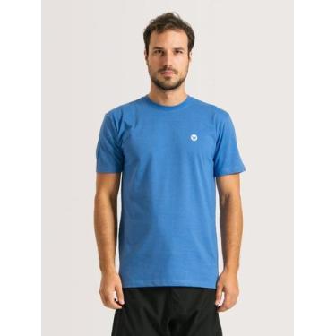 Imagem de Camiseta Silk MC Minilogo Hang Loose, Cor: Anil Ref: HLTS010474, M