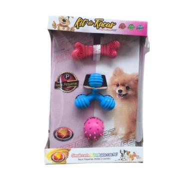 Imagem de Brinquedo caes kit furacaopet racas pequenas n02 - FURACAO PET