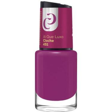 Imagem de Esmalte Cora O Melhor 10ml Ai que Luxo Clochê nº451