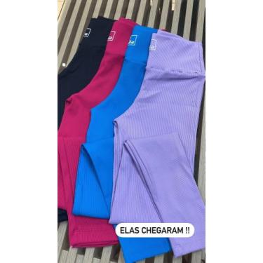Imagem de Legging Canelada - incita , Azul