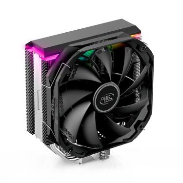 Imagem de Cooler Para Processador DeepCool AS500 RGB R-AS500-BKNLMN-G Preto