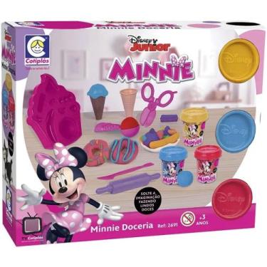 Imagem de Kit de Massinha Cotiplás Minnie Doceria Disney 1 unidade