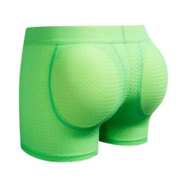 Imagem de Cuecas Boxer Masculinas Sensuais Com Bojo Para Realce De Quadril E Bum