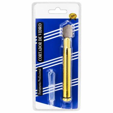 Imagem de Cortador De Vidro Espelho Diamante Riscador Profissional - FBG