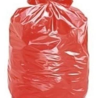 Imagem de Saco De Lixo 60 Litros Vermelho Com 100 Unidades Resistente
