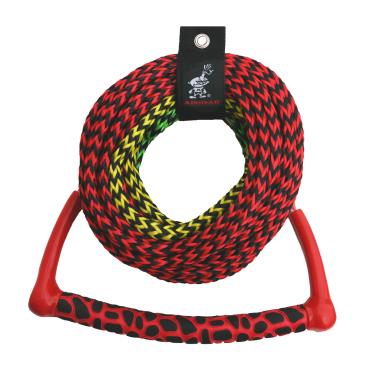 Imagem de Airhead Corda de esqui aquático com alça de raio, 3 seções para esquis aquáticos, wakeboards e joelheiras