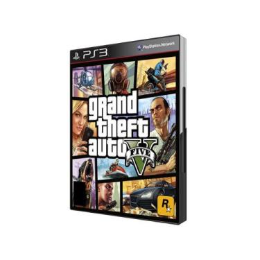 Jogo PS3 gta 5 Grand Theft Auto V Original Mídia Física Novo em Promoção na  Americanas