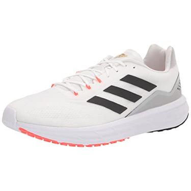 Imagem de adidas Tênis de corrida masculino Sl20.2, Branco/Preto/Vermelho Solar., 37