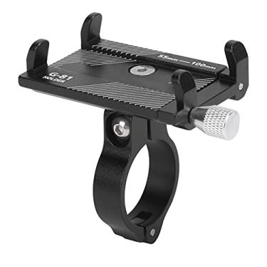 Imagem de Vbestlife Suporte de celular de bicicleta liga de alumínio ajustável guidão de bicicleta suporte de montagem de celular acessórios de modificação de bicicleta elétrica