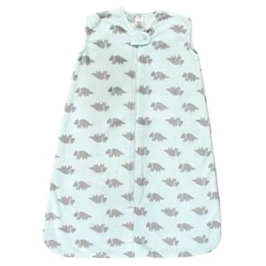 Imagem de Hudson Baby Saco de dormir unissex para bebê, saco de dormir, cobertor, tricerátopos sem mangas, 0 a 6 meses