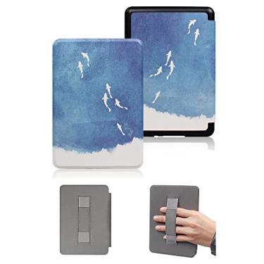 Imagem de Capa Slimshell para o novo Kindle11ª geração, versão 2022 - não serve para Kindle Paperwhite de 11ª geração) - com design automático de hibernação e despertar e alça de mão