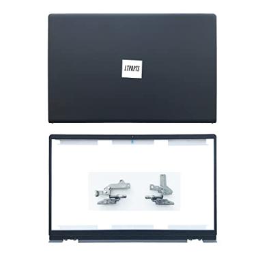 Imagem de LTPRPTS Capa traseira de LCD para laptop de substituição tampa traseira com dobradiças e moldura frontal para Dell Inspiron 15 3510 3511 3515 00WPN8 0WPN8 09WC73 9WC73 AP3LE000901