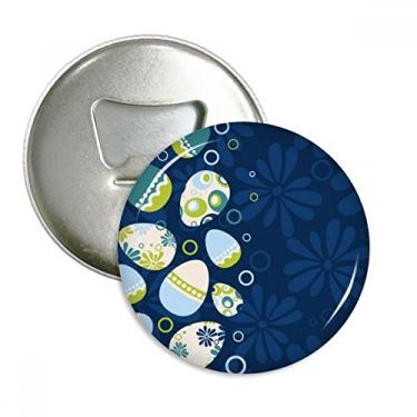 Imagem de Emblema multifuncional com ímã de geladeira e faixa de ovos, círculo, faixa de ovos, festival religião de páscoa