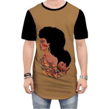Imagem de Camiseta Long Line Brown Sugar Babe Livro Mulheres Negras - Estilo Viz