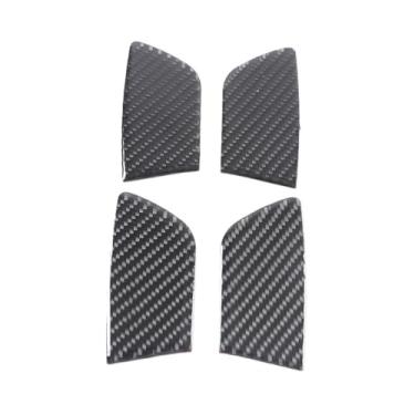 Imagem de Adequado para Nissan Titan 2016-2023, tampa de tigela de maçaneta de porta, acabamento de tigela de maçaneta interna ABS, acabamento de tigela de maçaneta interna, modificação de carro