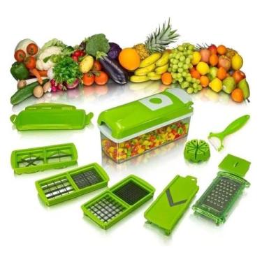 Imagem de Nicer Dicer Plus Cortador Fatiador Legumes Verduras Frutas 781 - Nehc