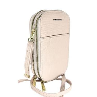 Imagem de Bolsa feminina transversal carteira tiracolo bolsinha luxo-Feminino