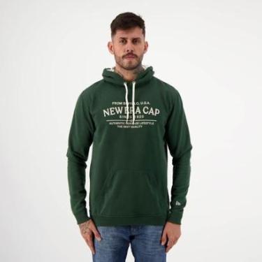 Imagem de Moletom New Era Classic Authentic Verde Escuro-Masculino