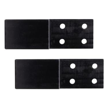 Imagem de Gralara Suportes de Cama Resistentes - Par de Suportes, 3,96 polegadas