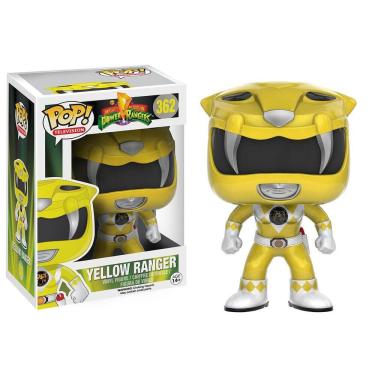 Imagem de Boneco Yellow Ranger 362 Power Rangers Funko Pop