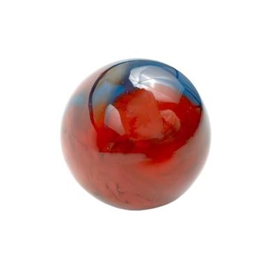Imagem de Botão Ball Shift Crimson Swirl Fiery, cores giratórias e o design elegante e polido do botão/universal para 4 velocidades/5 velocidades/6 velocidades