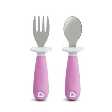 Imagem de Conjunto De Colher E Garfo Roxo, Munchkin, Roxo