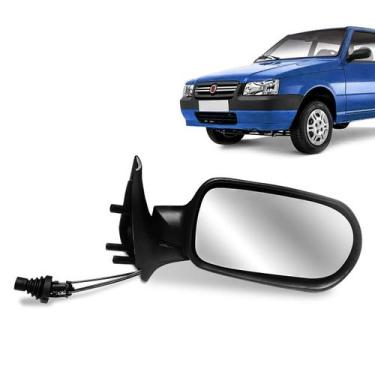 Imagem de Retrovisor Uno Fire Flex 2006 a 2011 2 portas c/ Controle Lado Direito