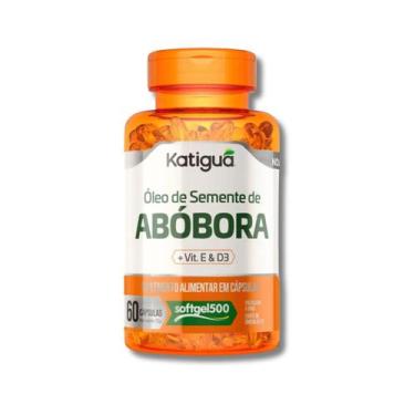 Imagem de Oleo De Semente Abobora + Vitaminas E e D3 500MG 60CAPS - Katiguá, NAT