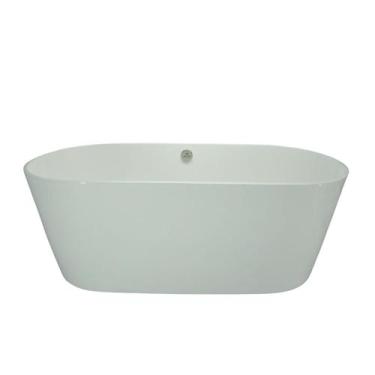 Imagem de BANHEIRA DE IMERSÃO FREESTANDING BRANCA 175x76x66  EVEREST ELEGANZA  -