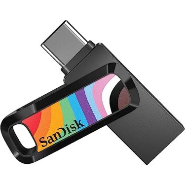 Imagem de SanDisk Flash Drive Ultra Dual Drive Go USB Tipo-C 128 GB, Rainbow Pride - SDDDC3-128G-GRNBW