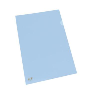 Imagem de Pasta L Tamanho A4 Acp Cores Pasteis (azul) C/5 unidades