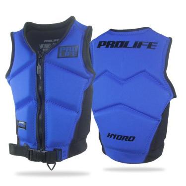 Imagem de Colete Salva Vidas Esportivo Slim Homologado Hydro Prolife, Azul, P (D