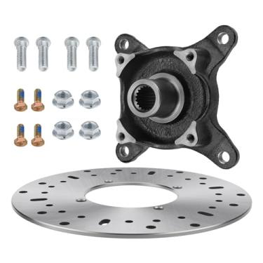 Imagem de Cubo da roda dianteira, rotor de freio e pinos de roda para Polaris Ranger 500 570 2016-2024 Ranger EV 2017-2022 PRO-XD-Tamanho médio 5244314 7518378