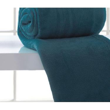 Imagem de Manta Microfibra  King Home Design - CORTTEX, Azul aço