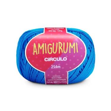 Imagem de Fio Linha Amigurumi Círculo para Crochê e Artesanato - 125g 254m Tex 4