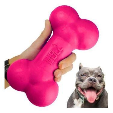 Imagem de Brinquedo Cachorro Grande Porte Pet Osso Anti Stress Cães G - Big Bull