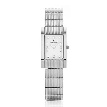 Imagem de Relógio De Pulso Jean Vernier JV04693 Feminino Prata-Feminino