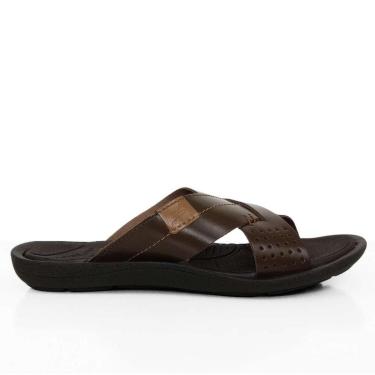 Imagem de Chinelo de Rosto Itapuã Masculino Jaws Couro-Masculino