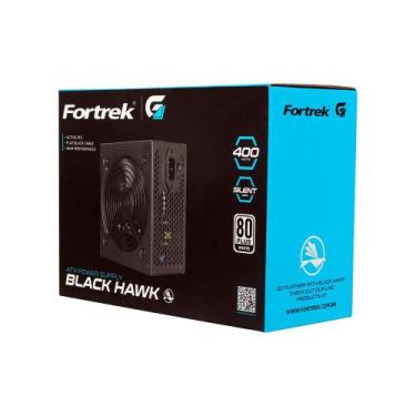 Imagem de Fonte Gamer Fortrek 400w Black Hawk 80 Plus White Atx