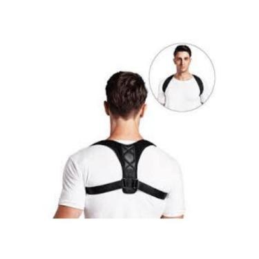 Imagem de Corretor de Postura Clavícula e Ombro Cinto Ajustável Uso Diário Slim 