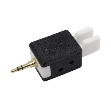 Imagem de AsrMyjcx Chave CW de remo duplo, força ajustável dos dedos, código Morse, portátil, multifuncional, resistente, mini, compatível com firmware CEC Key, Preto