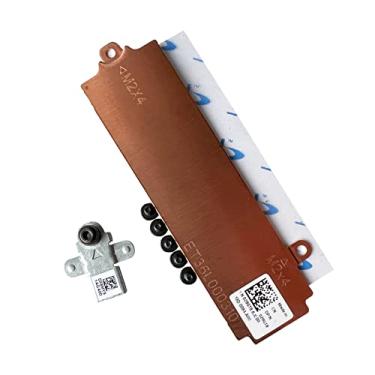 Imagem de BestParts Kit de substituição M.2 2280 SSD térmico, protetor de suporte 26XY1, suporte para dissipador de calor X8MY9, 6 parafusos para Dell G15 5510, 5511, 5515