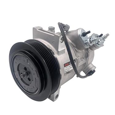 Imagem de Compressor de ar condicionado A/C AC com embreagem L4 1.8L 2.0L 2.4L compatível com Jeep 09-17 Compass Patriot / 09-12 Calibre 09 10 11 12 13 14 15 16 17 (2009 2010 2011 2012 2012 2012 013 2 014 2015