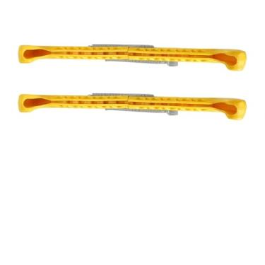 Imagem de Protetores de Patinação No Gelo, Protetores de Patins Artísticos Capas de Lâmina de Skate Com Mola Ajustável 1 par de Protetores de Patinação No Gelo de Plástico Protetores de