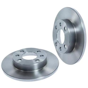 Imagem de Par disco sólido freio gol 1.0 1.3 1.6 1.8 1980/ 2008 -239mm - 77673 -