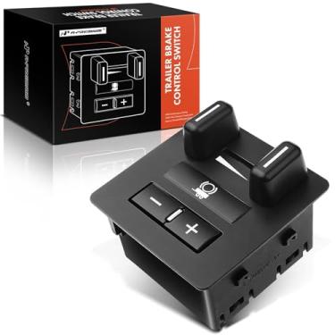 Imagem de A-Premium Interruptor de controle de freio de reboque compatível com Chevrolet Silverado 1500 2500/3500 HD Suburban Tahoe Cadillac Escalade GMC Sierra Yukon