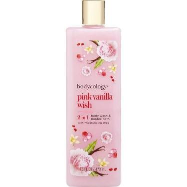 Imagem de Sabonete Feminino Bodycology Pink Vanilla Wish Líquido 470 Ml