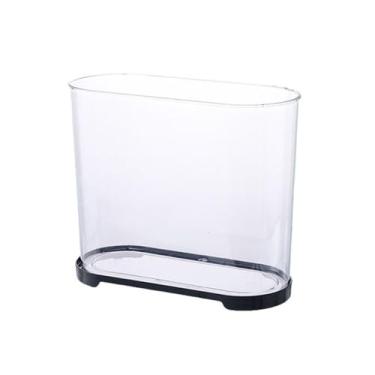 Imagem de Aquário Tanque de peixes de mesa HD transparente pequeno aquário de acrílico tanque de peixes dourados pequenos tanques de criação de peixes Aquário(Preto,32cm*14.4cm*25cm)