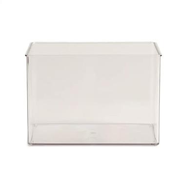 Imagem de Aquário Tampo de mesa acrílico transparente para tanque de peixesTanque ecológico para terrários para peixes ornamentaisTanque de tartarugaRetangular Home Tank Aquário