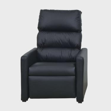 Imagem de Poltrona do Papai Reclinável Turin Preto Matrix - Móveis Leartam